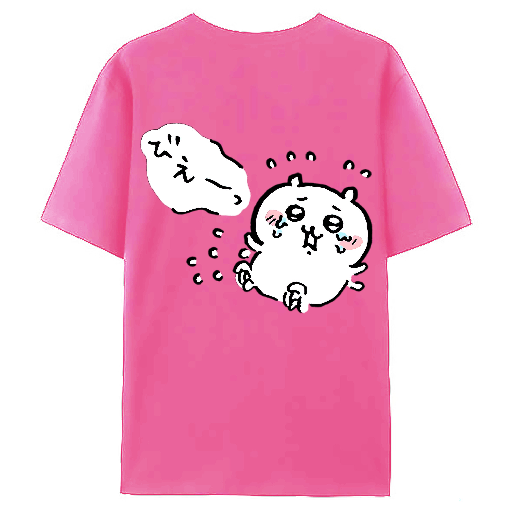 （画像用） ちいかわ ちいかわ Chii-kawa chiikawa レディース半袖Tシャツ(バックプリント)
